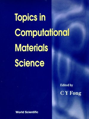 cover image of Topics In Computational Materials Science